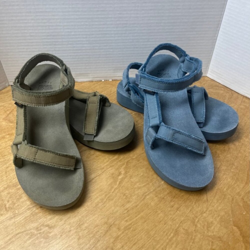 Teva Women's Midform Universal Canvas Sandal Size 7 TWO PAIR!